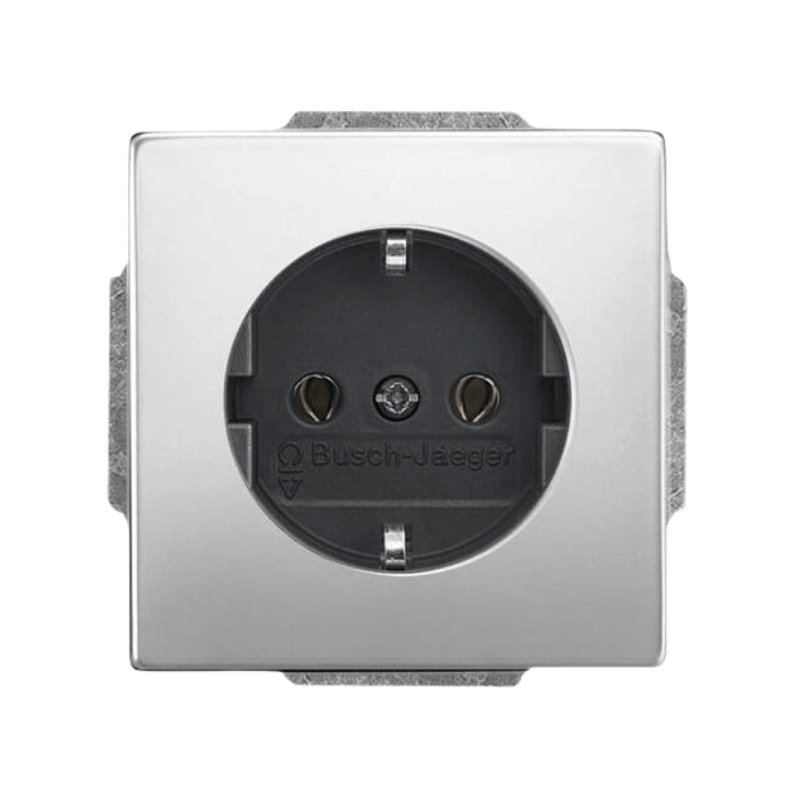 Busch-Jaeger 20EUC-866 Schuko-Steckdose – Future Linear, edelstahl