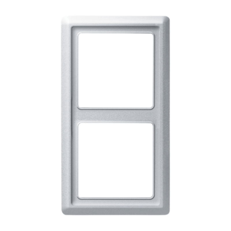 Busch-Jaeger 2102-33 Rahmen 2-fach – alusilber