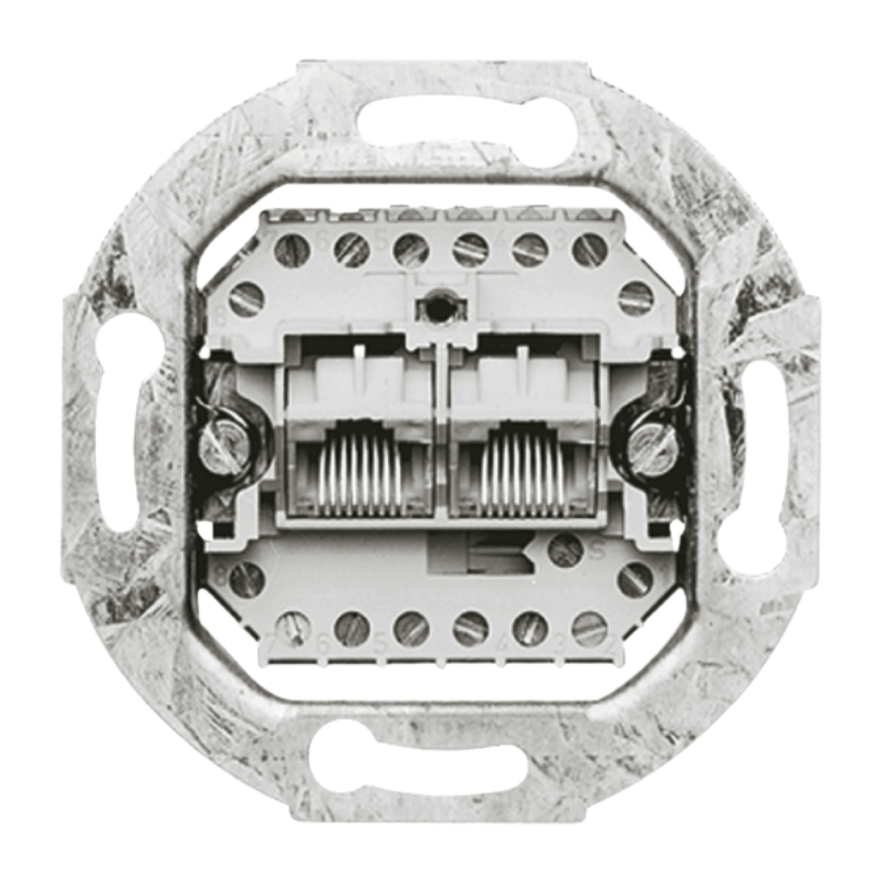 Busch-Jaeger 215 ISDN-Anschlussdose – 2-fach