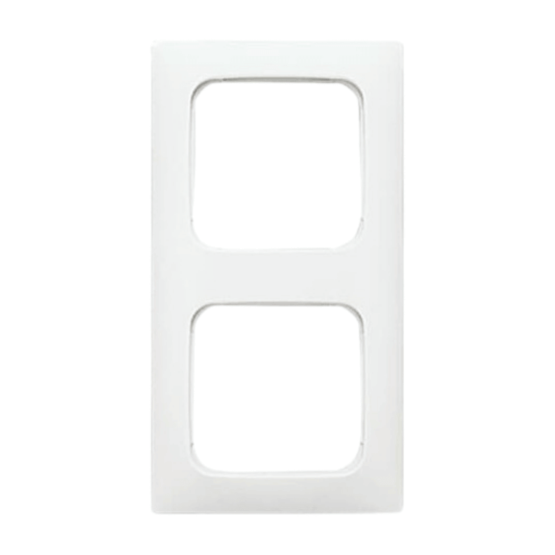 Busch-Jaeger 2512-214K-102 Rahmen – Reflex SI Linear, 2-fach, alpinweiß