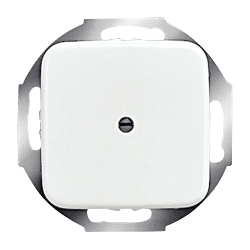 Busch-Jaeger 2527-214 Leitungsauslass-Abdeckung – Reflex SI, alpinweiß