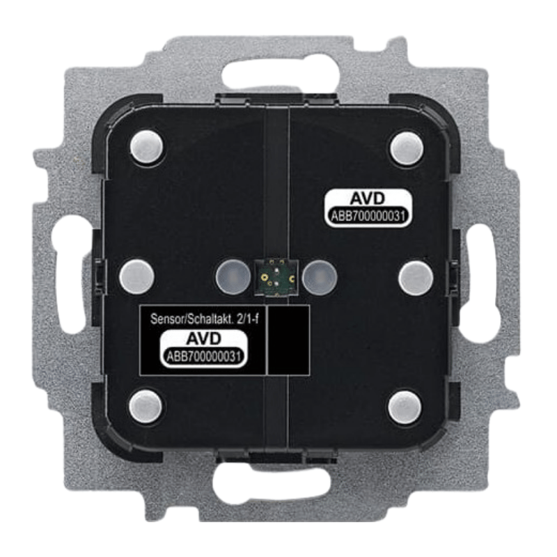 Busch-Jaeger 6211/2.1 Tastsensor – free@home Schaltaktor, 2-fach, 1 Ausgang