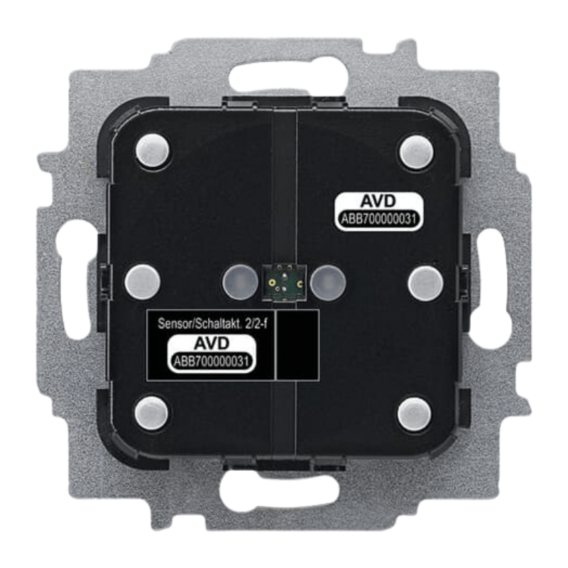 Busch-Jaeger 6211/2.2 Tastsensor – free@home Schaltaktor, 2-fach, 2 Ausgänge