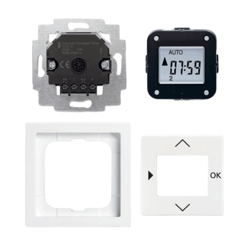 Busch-Jaeger 6422 UJ-84 Jalousie-Compact-Set – future, 1-fach, studioweiß