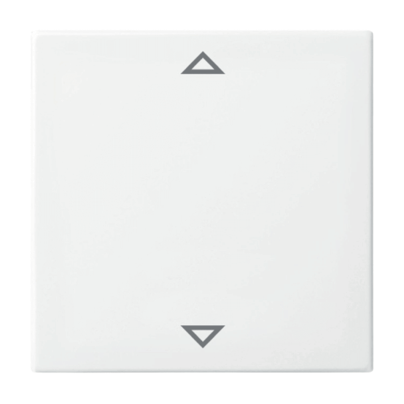 Busch-Jaeger 6430-914-102 Jalousieschalter-Abdeckung – Balance SI, Pfeile, alpinweiß