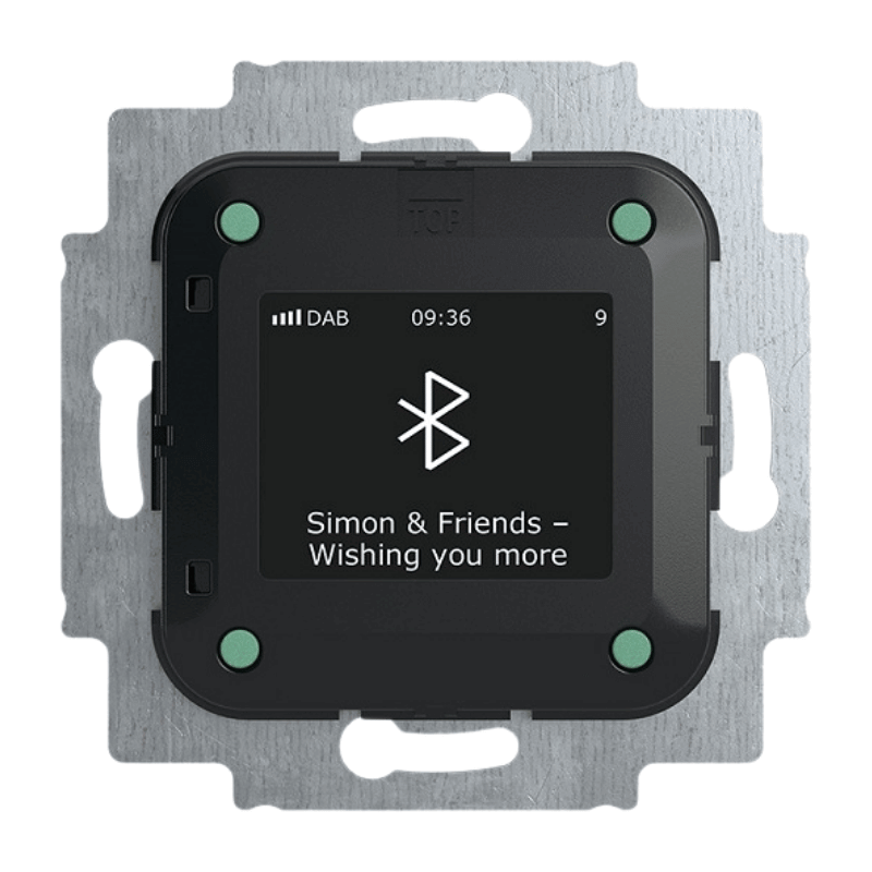 Busch-Jaeger 8217U-101 Unterputzradio-Einsatz – DAB+, Bluetooth