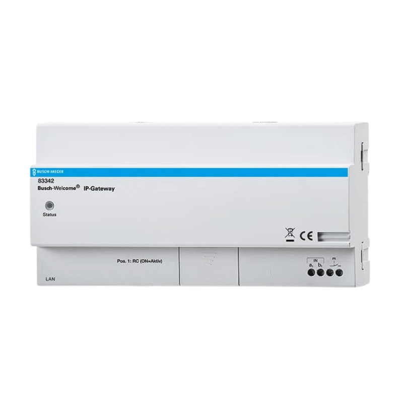 Busch-Jaeger 83342 IP-Gateway – Welcome, REG, für App & ComfortPanel