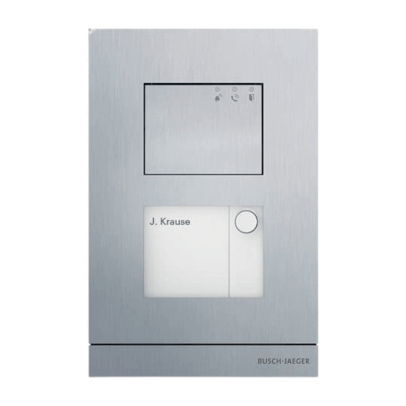 Busch-Jaeger A21051P1-A-03 Außenstation Audio Welcome – 1-fach, aluminium