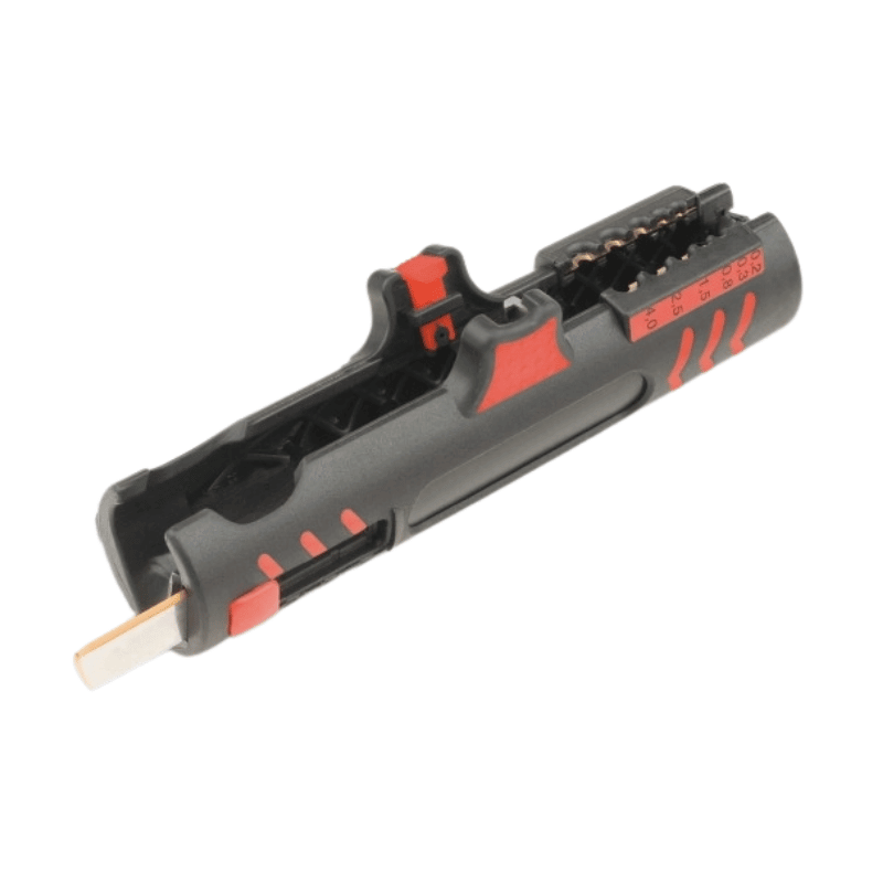 Cimco 120025 Jokari® Super-Entmanteler – Rund- & Längsschneider, 8–13 mm