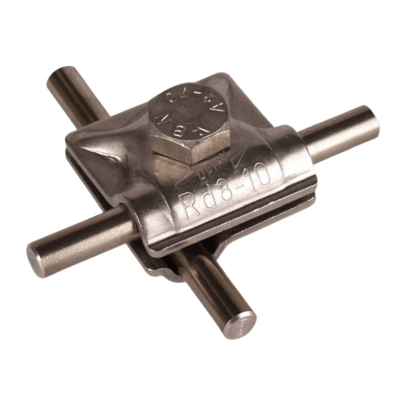 Dehn 390079 MV-Klemme – V4A, 8-10 mm