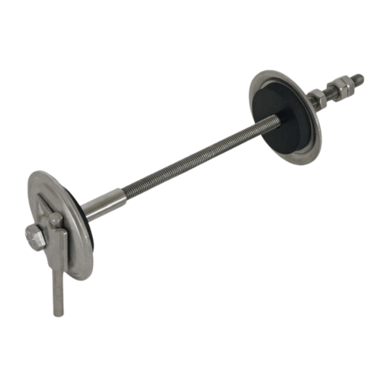 Dehn 478430 Erder- und Wanddurchführung – Niro, M10, 300-500 mm