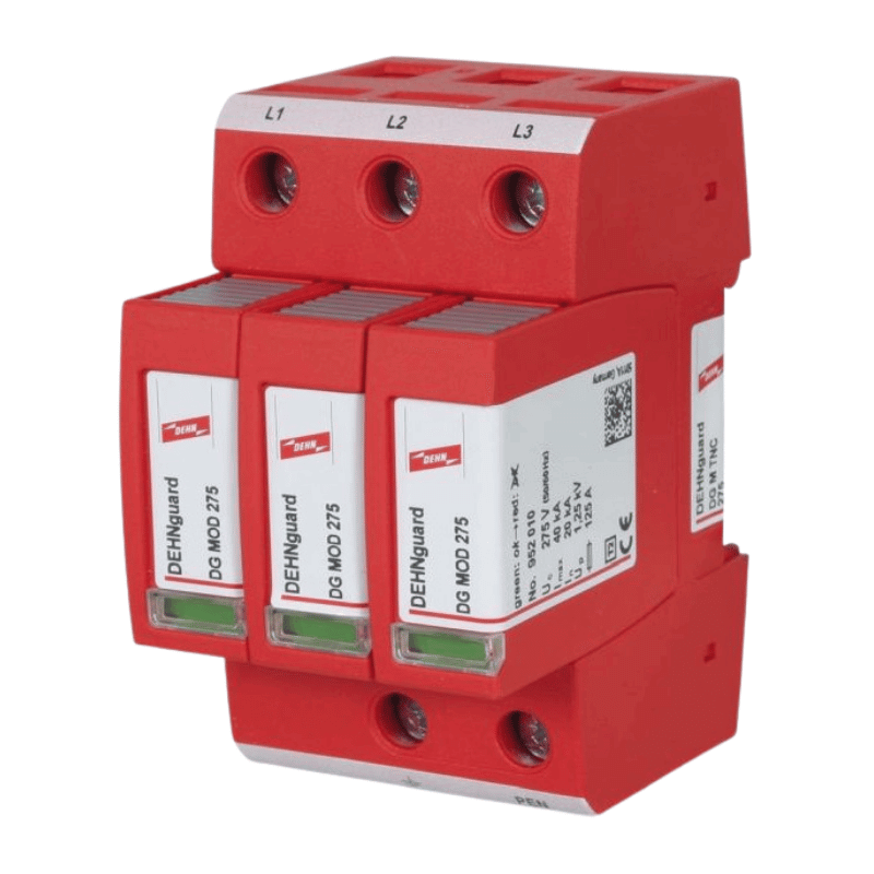Dehn 952300 Überspannungsableiter – DEHNguard, Typ 2, 4-polig, 230/400V, TN-C