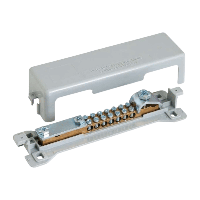 Dehn PAS9AK Potentialausgleichschiene – 7×2,5–16 Fl, 30×3,5