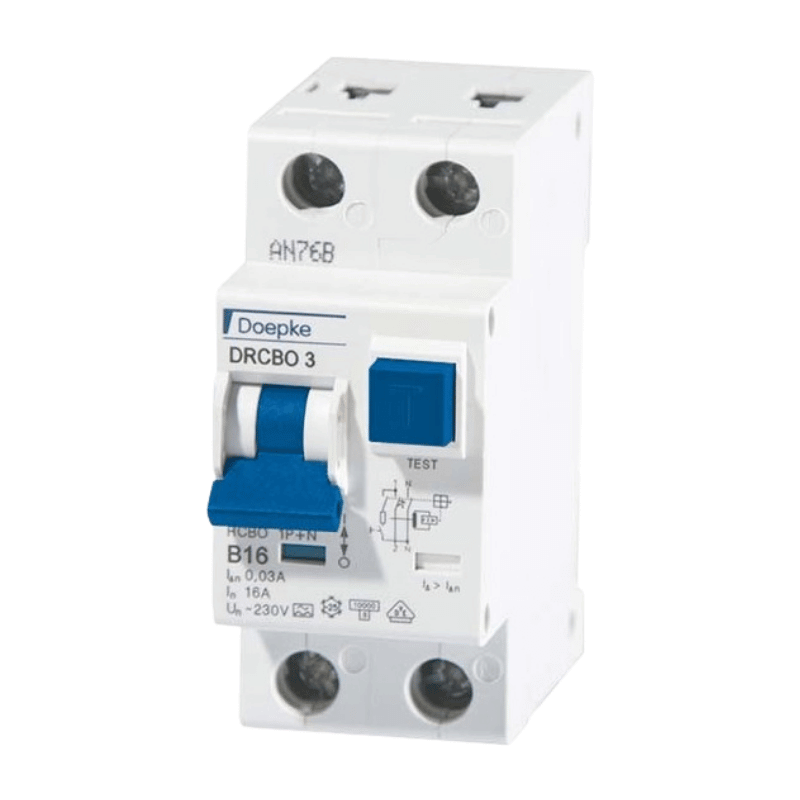 Doepke DRCBO3-B16/0,03/1N-A FI/LS-Schalter – Typ A, B16, 30mA