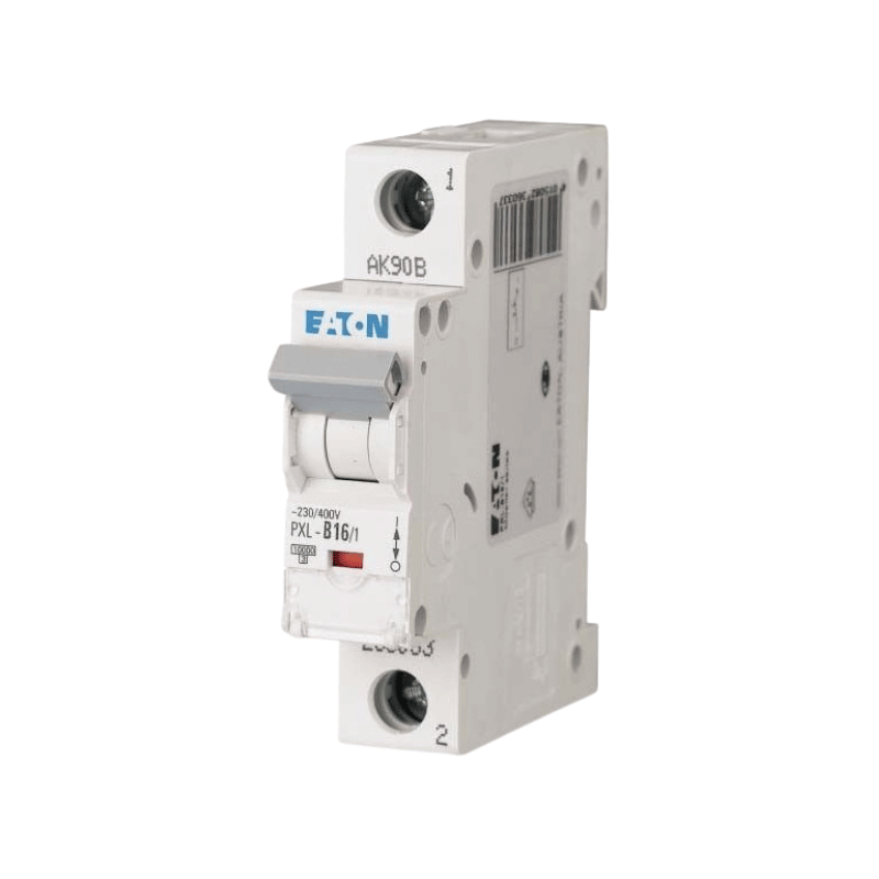 Eaton PXL-B16/1 LS-Schalter – 10kA, 16A, 1-polig, Typ B, Beschriftungsfeld