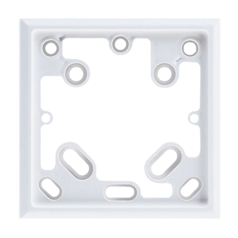 Eberle 007632399001 Kunststoff-Adapterrahmen – 1-fach, weiß