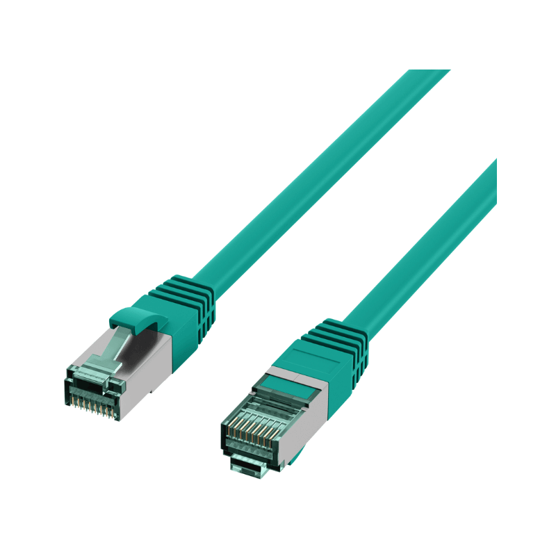 EFB MK6001.0,25GR Patchkabel 0,25 m – Cat.6A, 2x RJ45, halogenfrei, Grün
