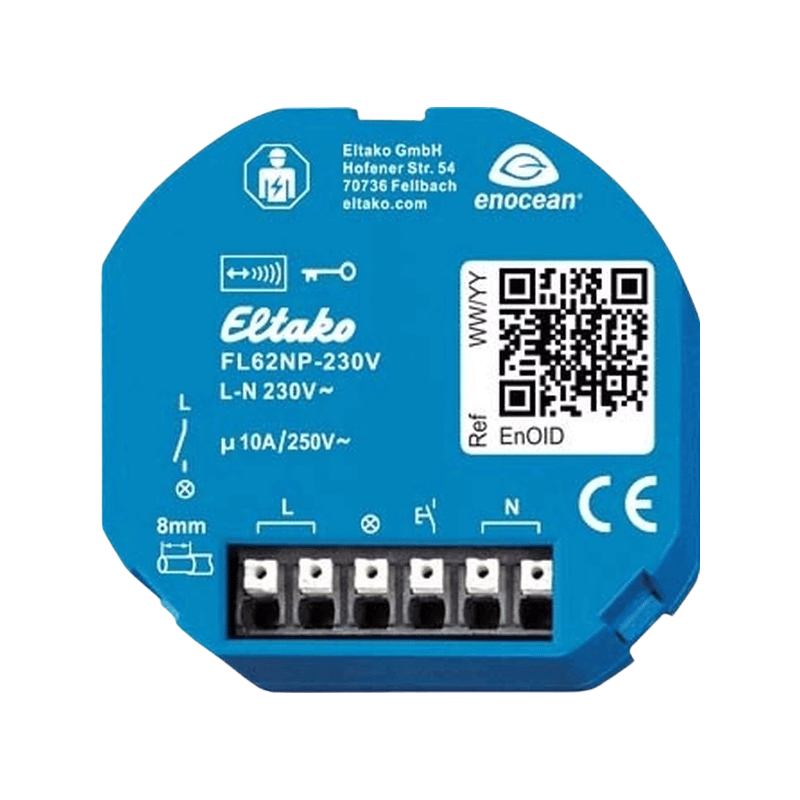 Eltako FL62NP-230V Funk-Lichtaktor – 1-Schließer, 10A, 230V, nicht potenzialfrei