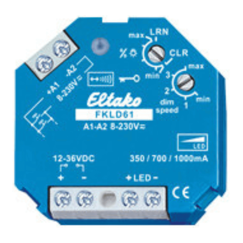 Eltako LED-Dimmschalter 30100836 – Konstantstrom 1000mA, 30W, Funk