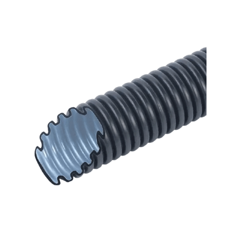 Fränkische FBY-EL-F20SW Wellrohr Ø 20 mm – 100 Meter, biegsam, schwarz