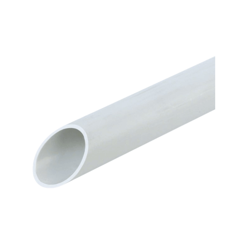 Fränkische FPKU-EM-F20-2M Kunststoff-Stangenrohr Ø 20 mm – 2 Meter, PVC, Grau
