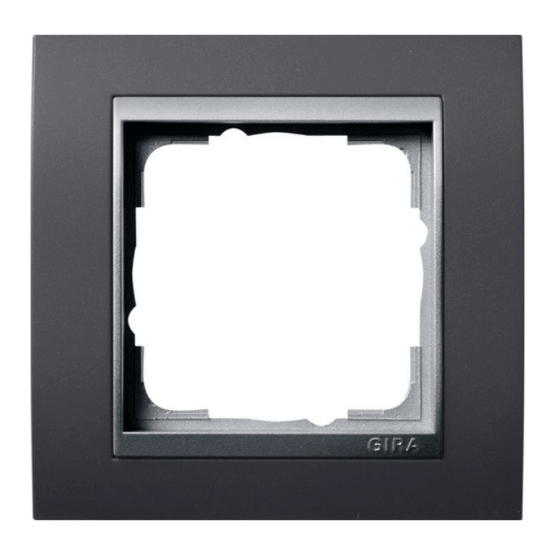 Gira 021181 Rahmen – Event alu, 1-fach, anthrazit
