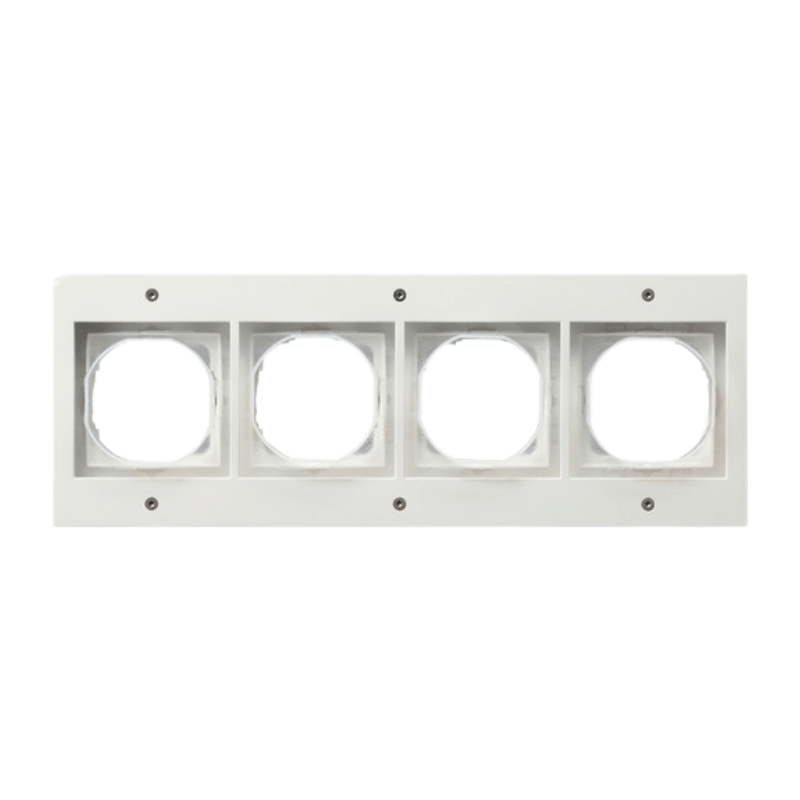 Gira 021466 Abdeckrahmen – TX_44 (WG UP), 4-fach, reinweiß