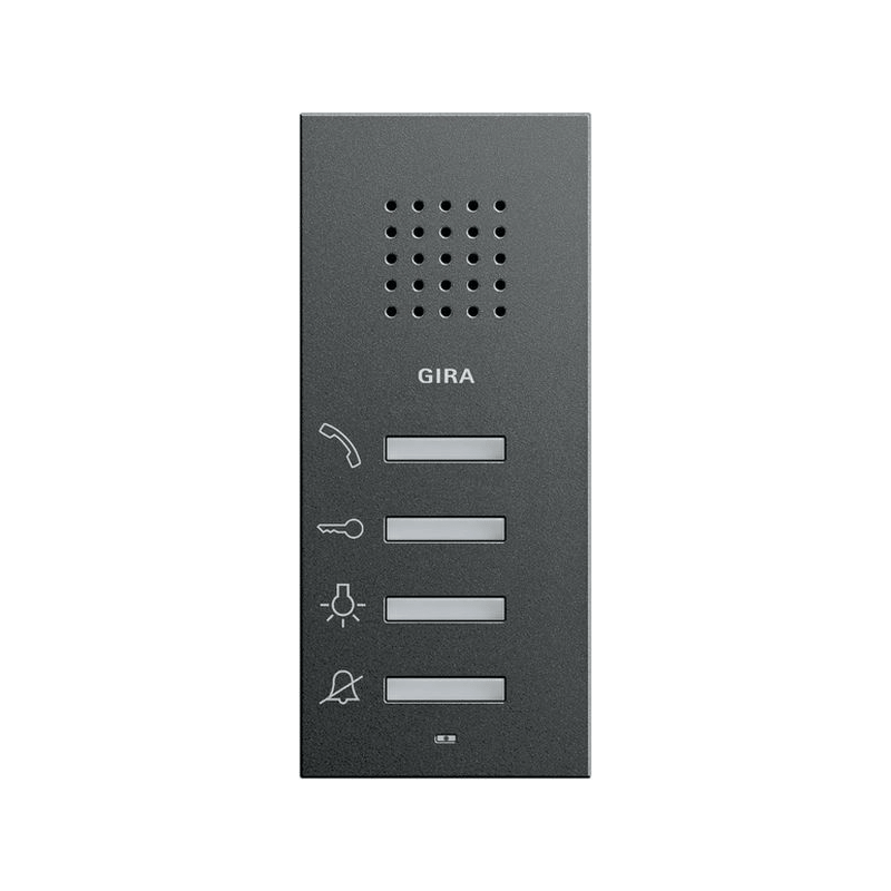 Gira 125028 Wohnungsstation AP – System 55, Audio, anthrazit