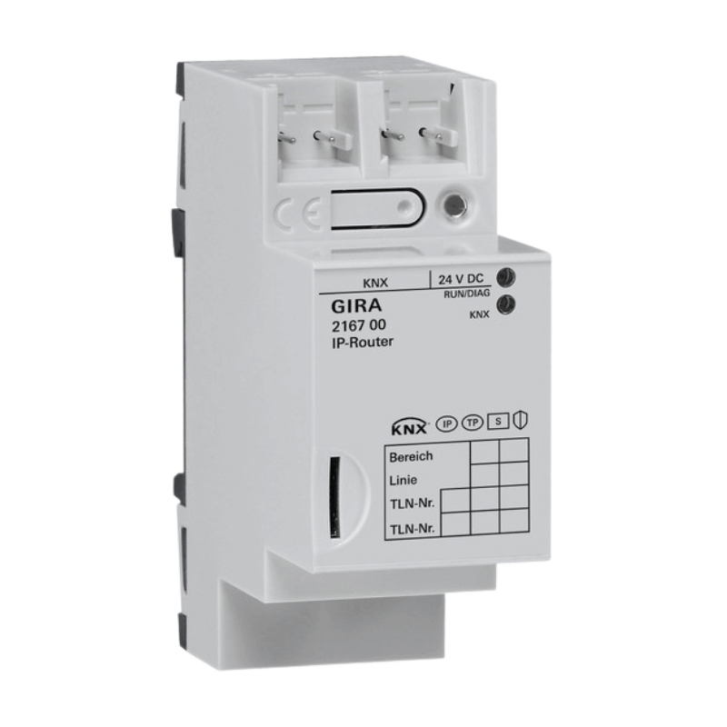 Gira KNX IP-Router 216700 – Data Secure, IP Secure, Linienkoppler, REG