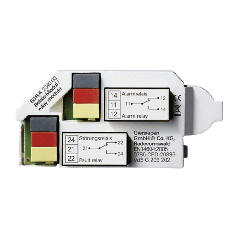 Gira 234000 Modul Rauchwarnmelder – Dual, Relais