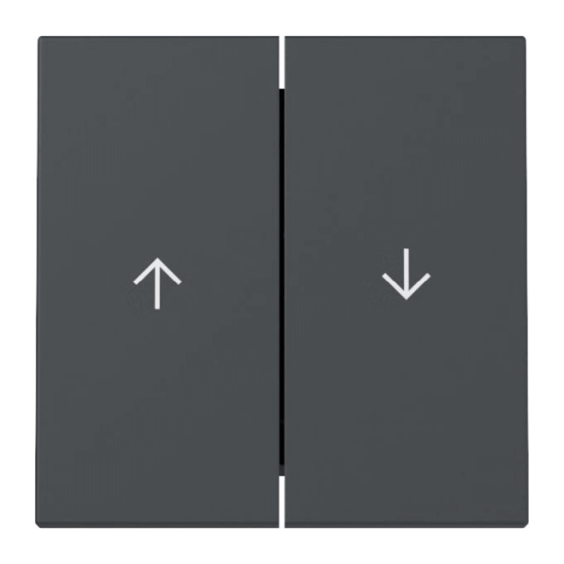 Gira 329428 Jalousiewippe – System 55, 2-fach, anthrazit