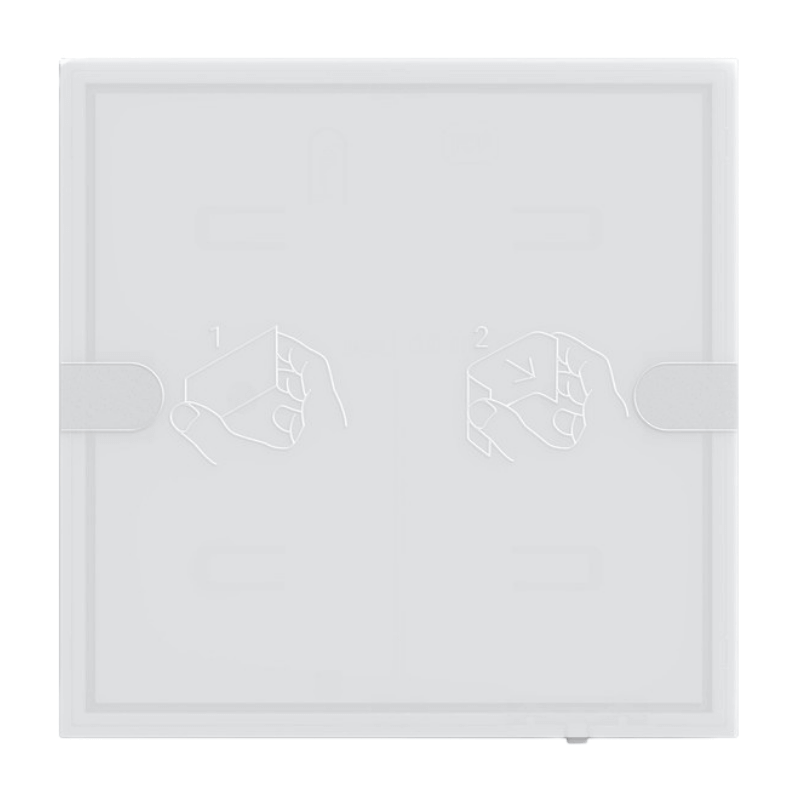 Gira KNX-Tastsensor 4 5001003 – OneKNX, Komfort, 1-fach, weiß