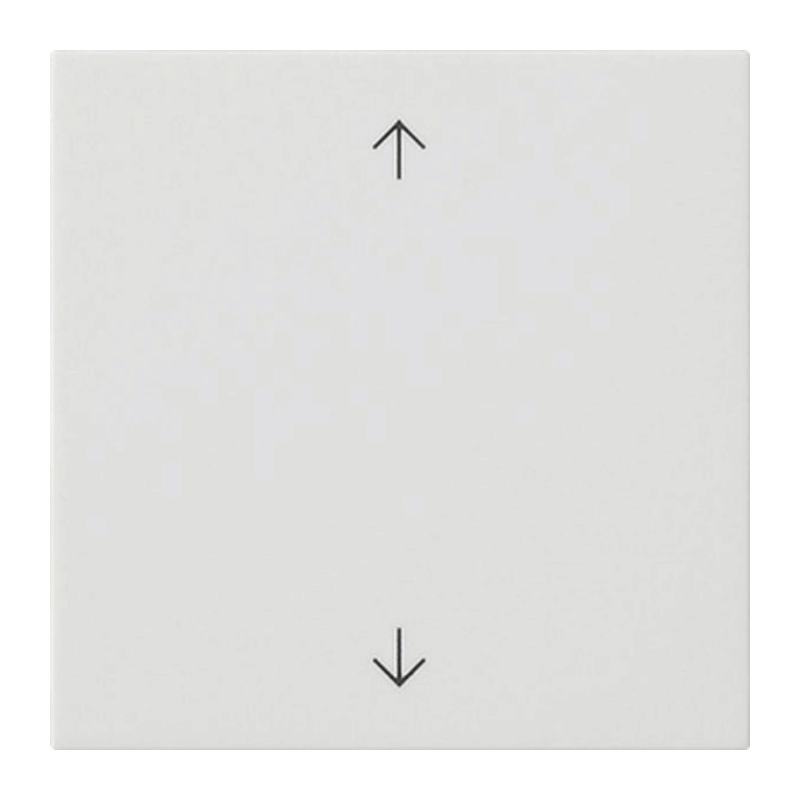 Gira 536127 Bedienaufsatz – System 3000, Pfeile, reinweiß seidenmatt