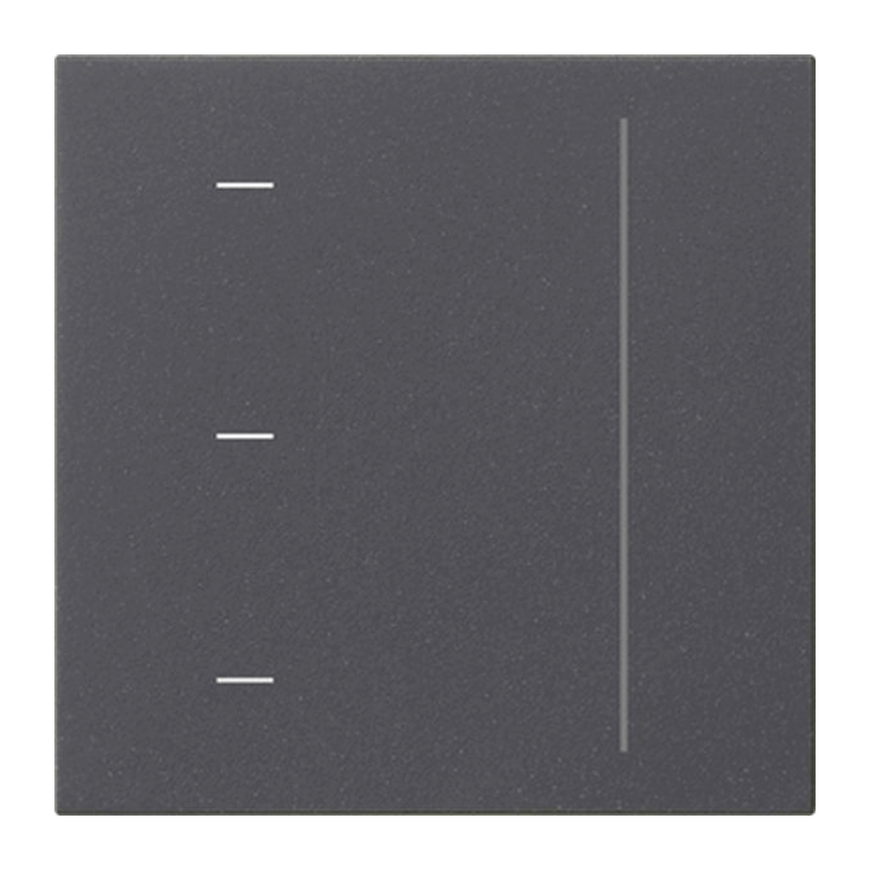 Gira 536528 Touchaufsatz – System 3000, System 55, anthrazit