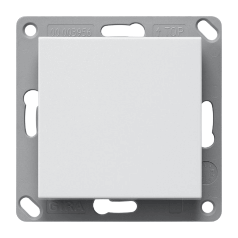 Gira Bluetooth-Wandsender 246103 – System 55, 1-fach, reinweiß glänzend