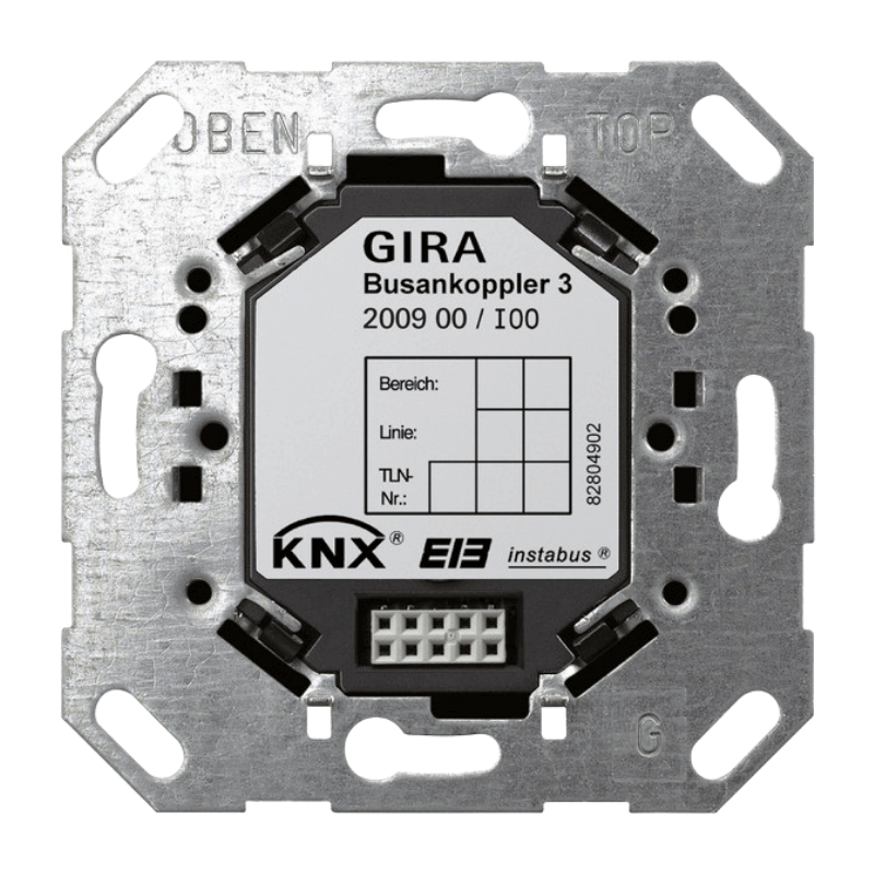 Gira KNX-Busankoppler 3 200900 mit externem Fühler für KNX