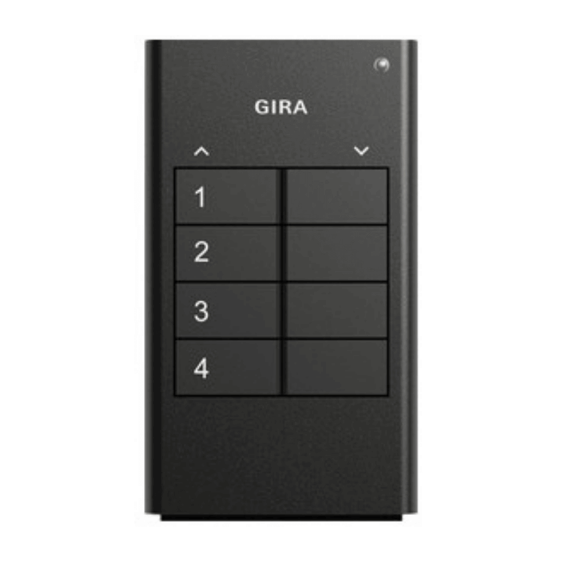 Gira Handsender 535410 – eNet, Funk, 4-fach, anthrazit