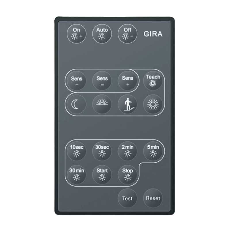 Gira IR-Fernbedienung für KNX-Präsenzmelder 211500 – für KNX-Präsenzmelder