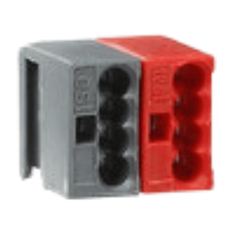 Gira KNX-Busklemme 059500 – 2-polig, schwarz/rot