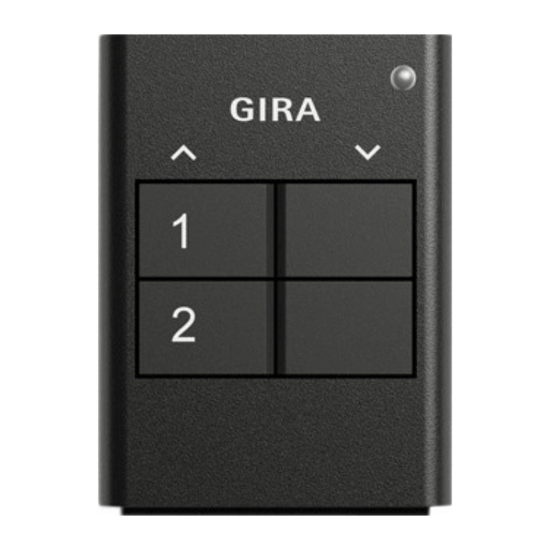 Gira KNX-RF-Handsender 512200 – 2-fach, Funksteuerung, batteriebetrieben