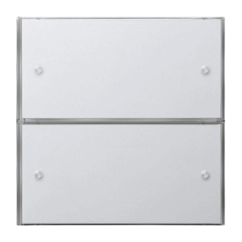 Gira KNX-Tastsensor 3  2022112 – Flächenschalter, 2-fach, Basis