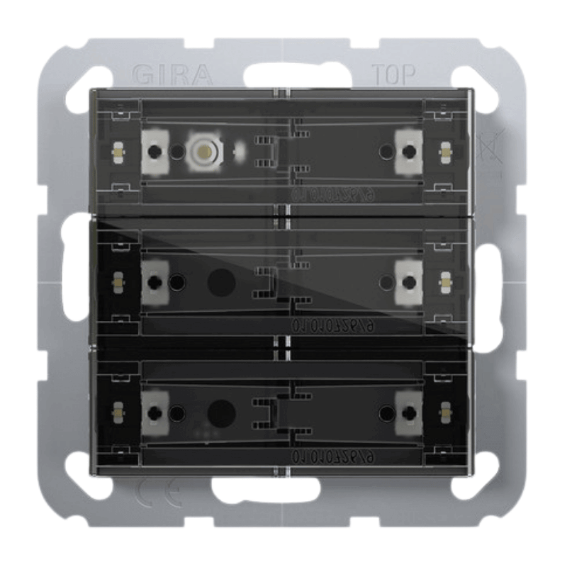 ChatGPT:  Gira KNX-Tastsensor 4 504300 3-fach Komfort für KNX System 55 mit Inbetriebnahme-Wippe