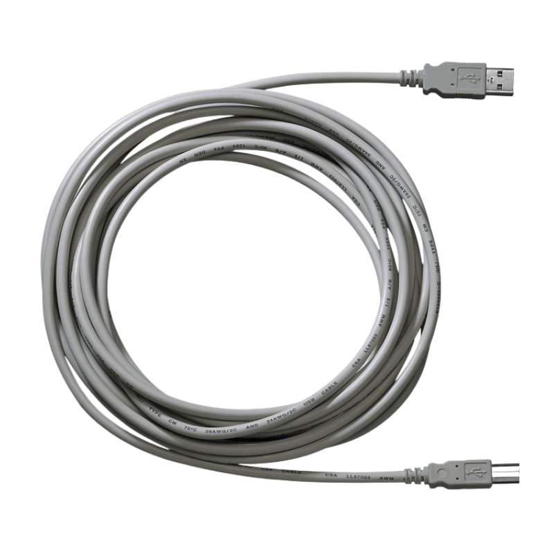 Gira KNX USB-Anschlusskabel 090300 – Steckertyp A-B, PC-Verbindung, schwarz