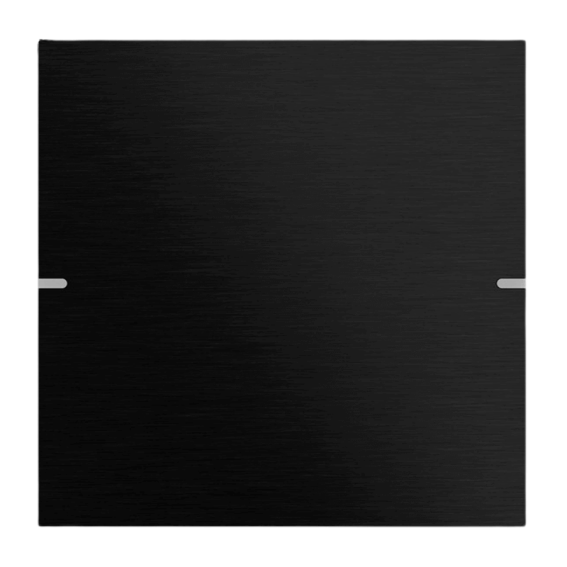 Gira Wippenset für Tastsensor 4 5021126 – 1-fach, aluminium schwarz