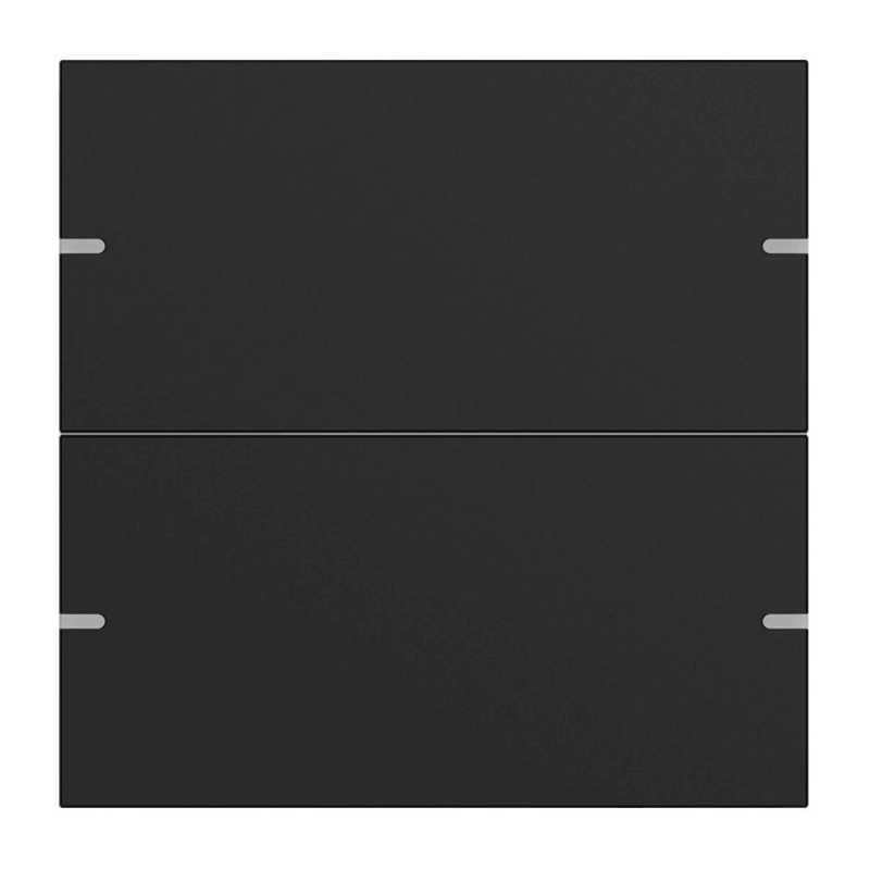 Gira Wippenset für Tastsensor 4 5022905 – 2-fach, schwarz matt