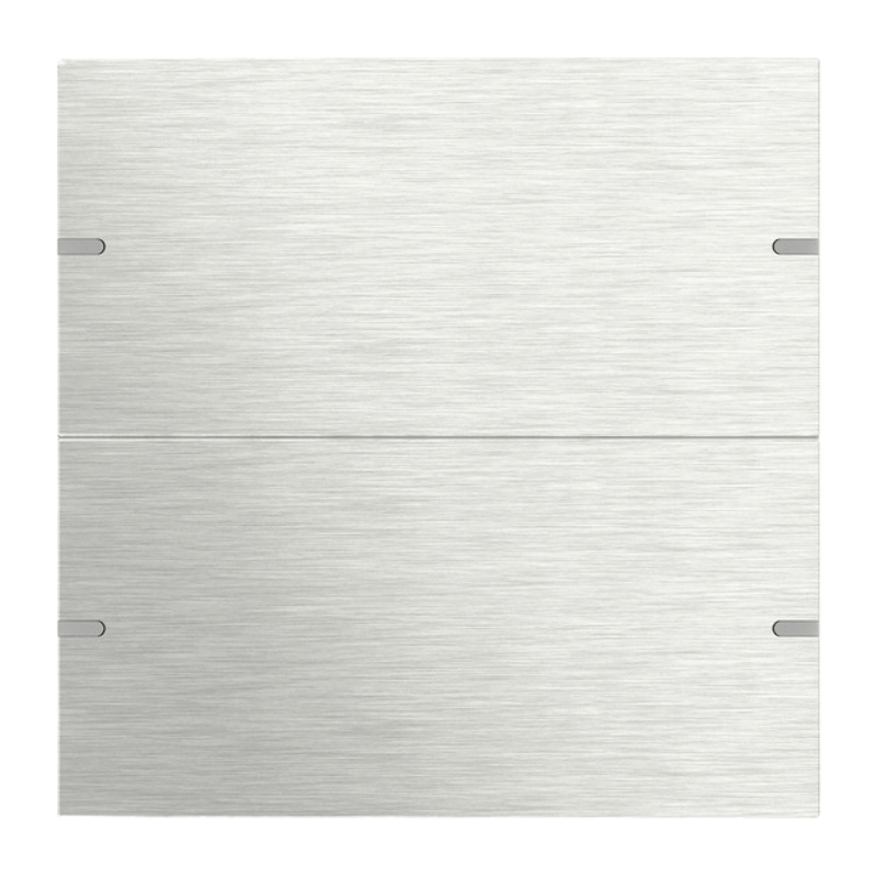 Gira Wippenset für Tastsensor 4 5022219 – System 55, 2-fach, edelstahl