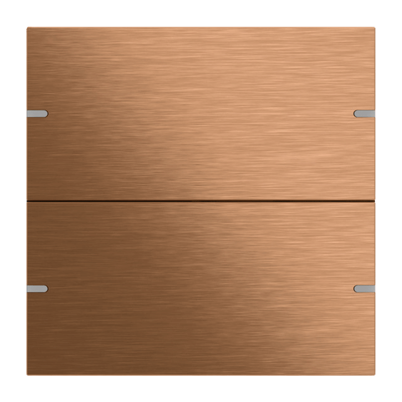 Gira Wippenset für Tastsensor 4 502238 – System 55, 2-fach, bronze