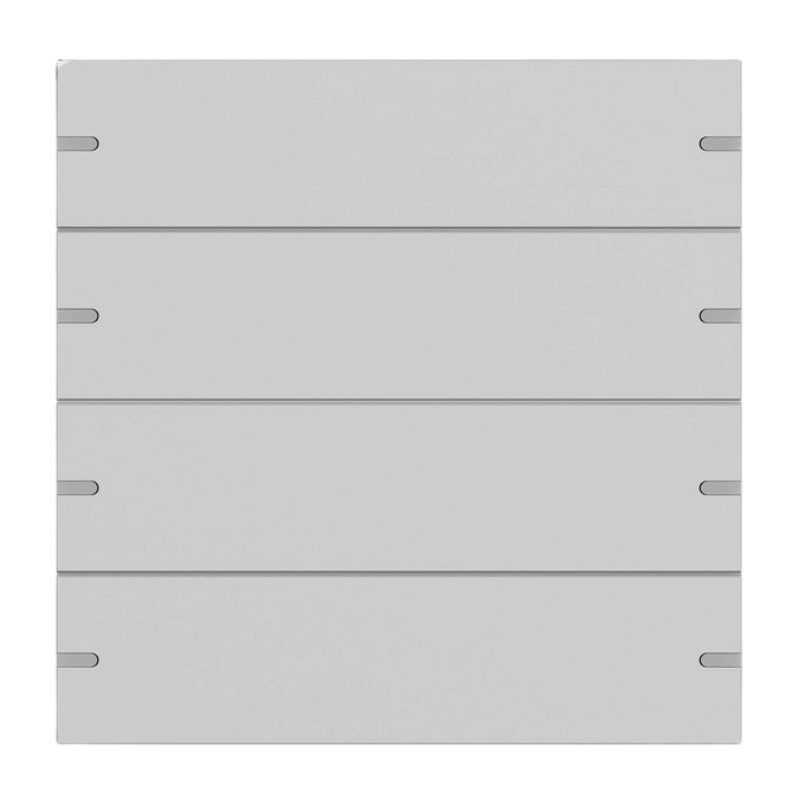 Gira Wippenset für Tastsensor 4 5024915 – System 55, 4-fach, grau matt