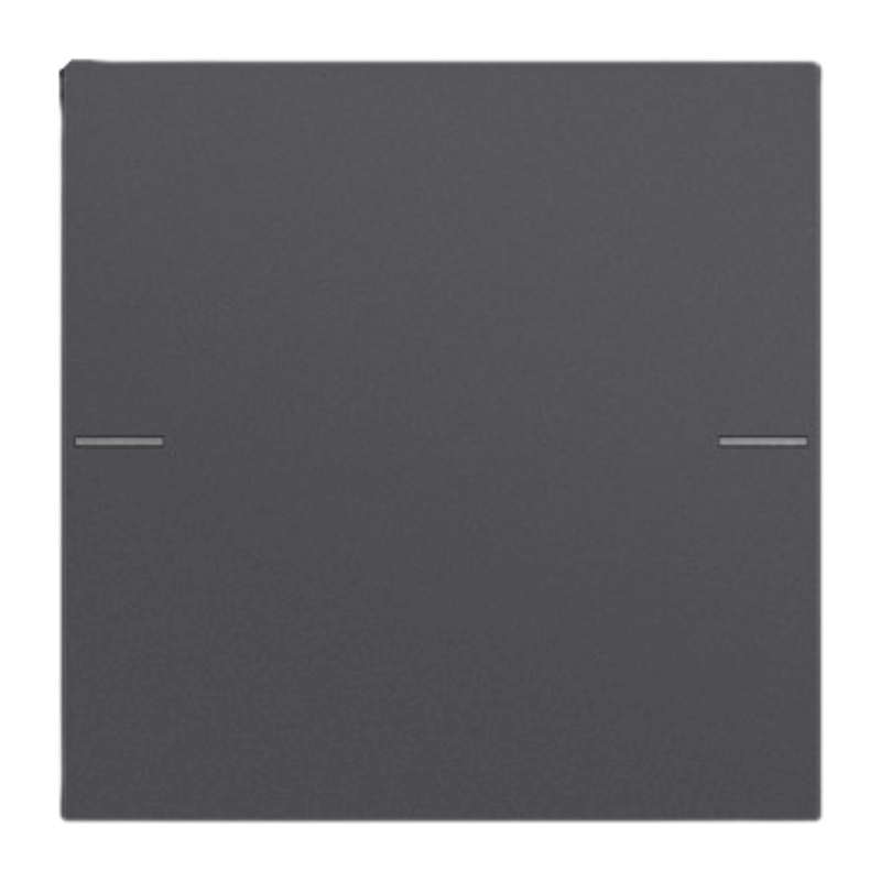 Gira Wippenset für Tastsensor 4 575128 – System 55, 1-fach, anthrazit