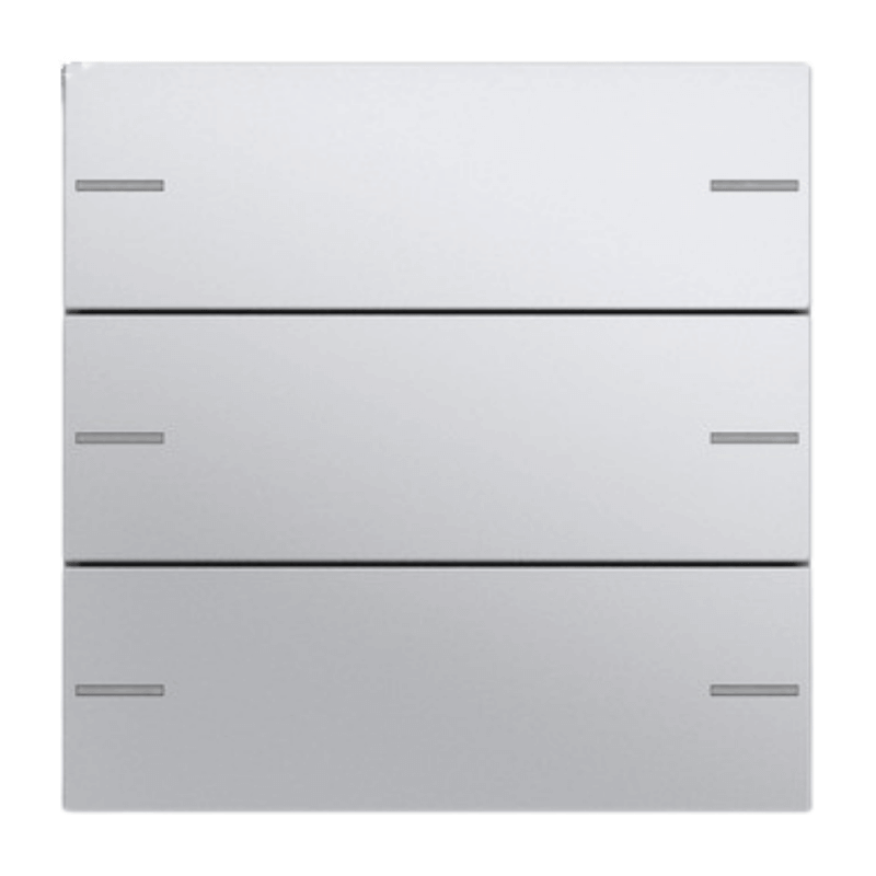 Gira Wippenset für Tastsensor 4 575326 – System 55, 3-fach, alu